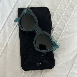 Turquoise Celine Glasses
